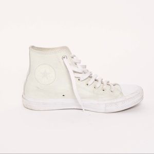 Converse All Star Cream color with white